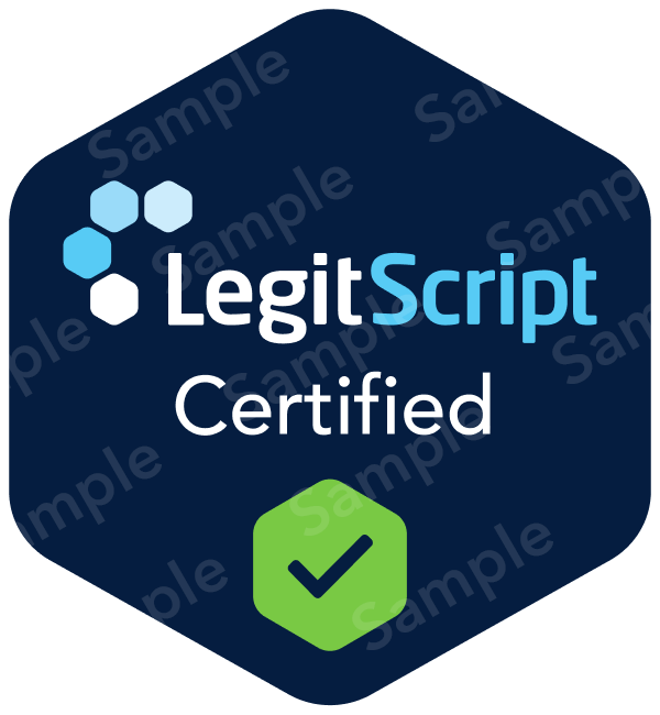 Legitscript Cert