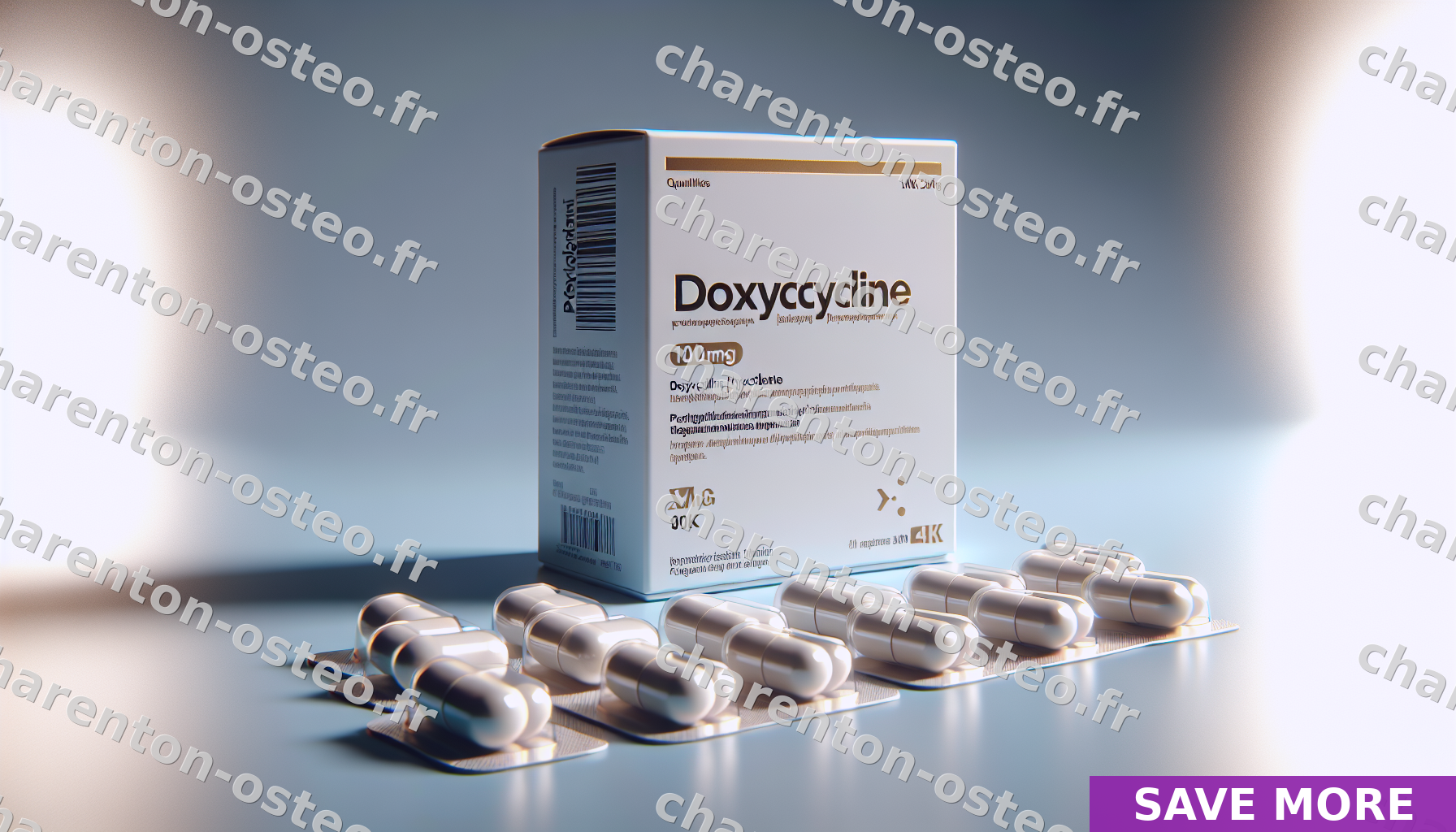 Doxycycline en France : Doxycycline prescrit pour infections bactériennes